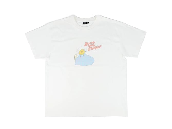 JACQUEMUS  T-shirts T.International L Cotton White  ref.916850