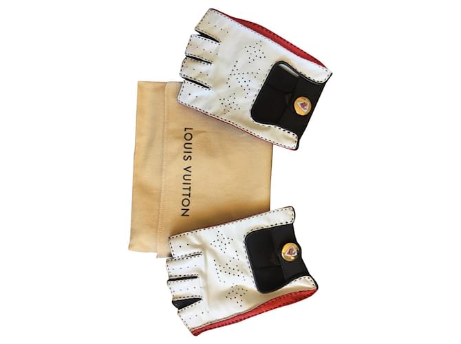 Louis Vuitton Limited Edition Driving Mitten Glove Leather  ref.916856