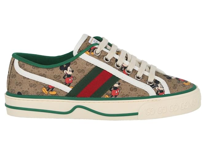 Gucci Tennis 1977 Sneakers Beige Leather  ref.916897