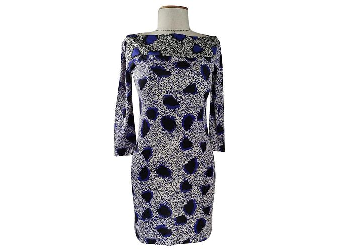 Minivestido de seda Ruri Diane Von Furstenberg Multicolor