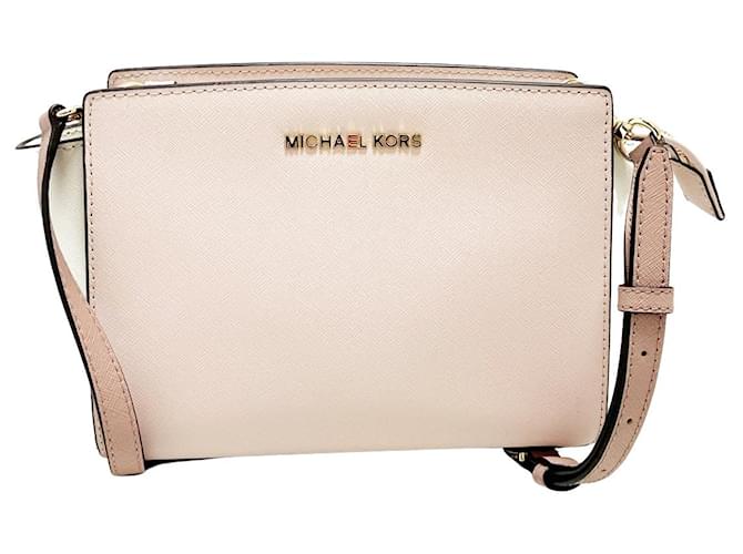 Michael Kors Selma Cuir Blanc ref.917272 Joli Closet