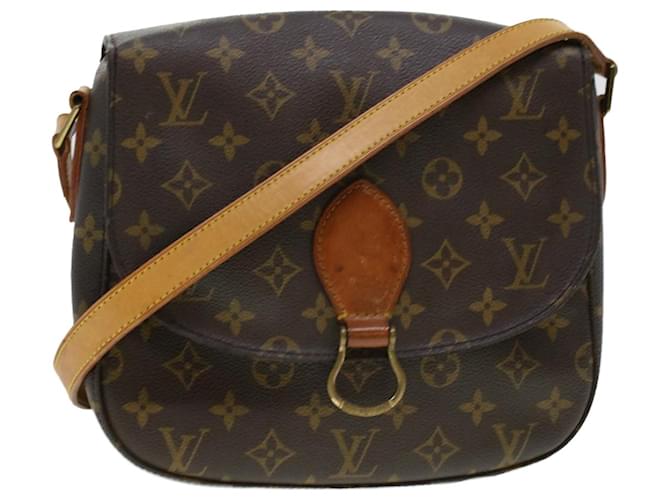 LOUIS VUITTON Monogram Saint Cloud GM Shoulder Bag M51242 LV Auth yk6784 Cloth  ref.917666