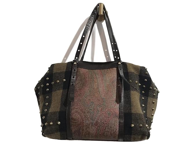 ETRO  Handbags T.  Leather Brown  ref.917772