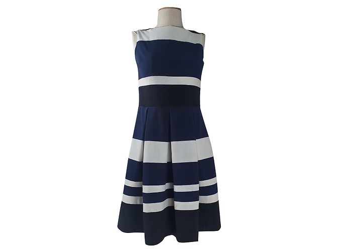 Ralph Lauren Kleid blau weiß gestreift