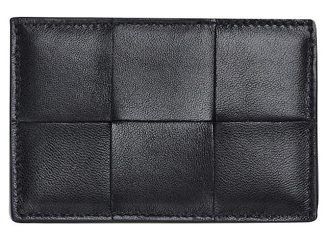 Bottega Veneta Leather card holder with Intreccio motif  ref.917806