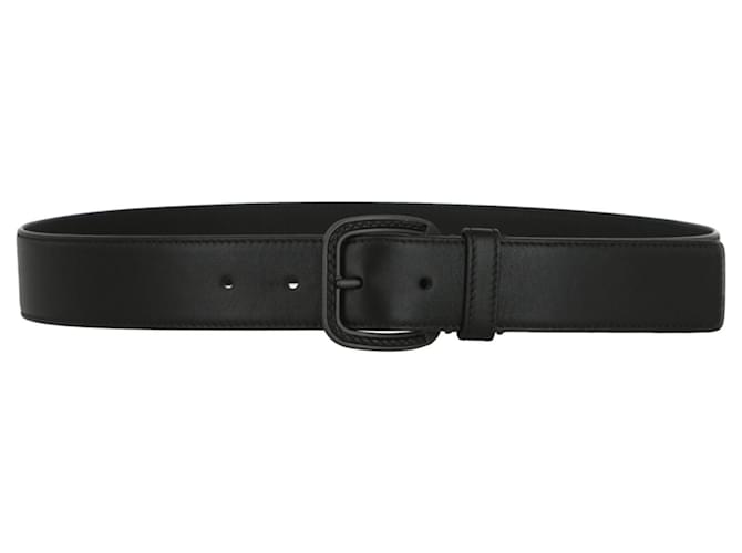 Bottega Veneta Men's Reversible Intrecciato Leather Belt