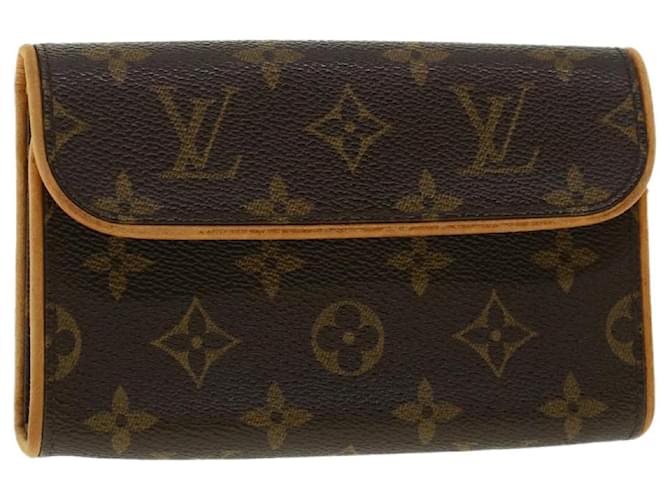 LOUIS VUITTON Monogram Pochette Florentine Waist bag M51855 LV Auth rd4979 Cloth  ref.919968