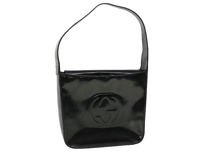 GUCCI Shoulder Bag Leather Black Auth fm2309 ref.919972