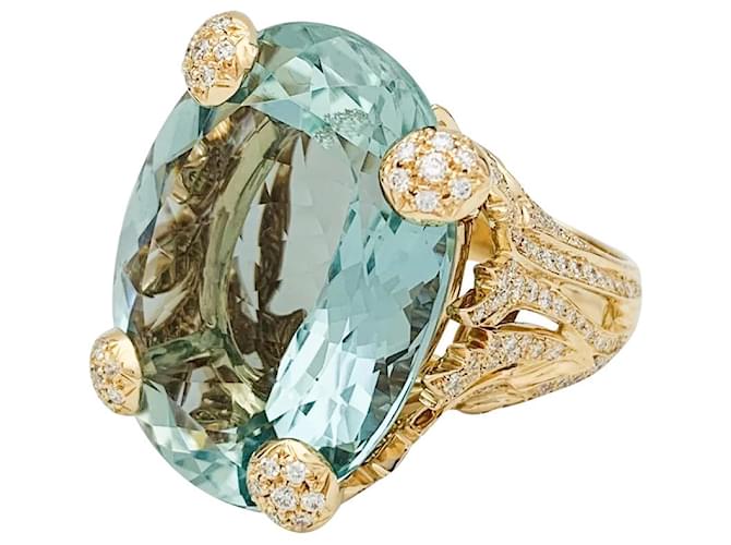 Dior hotsell aquamarine ring