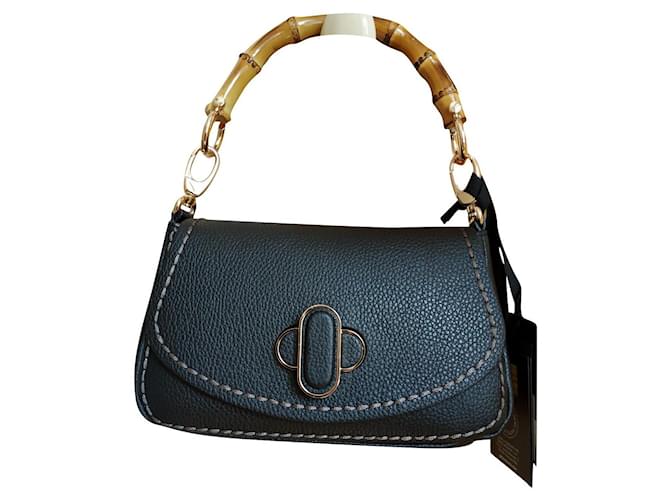 Autre Marque Plinio Visona - Posillipo Black Leather  ref.913405