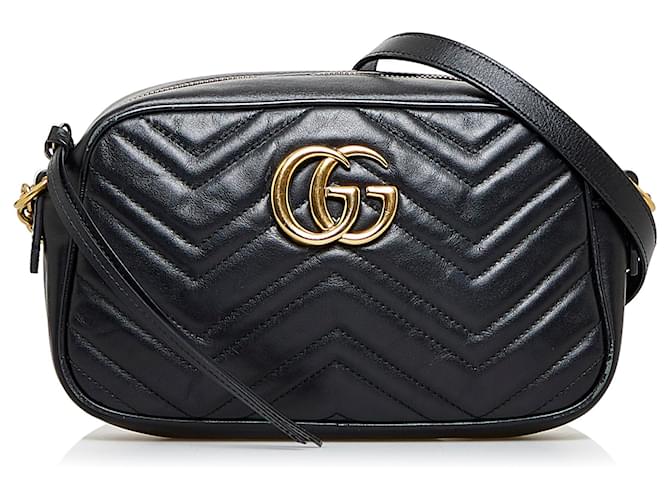 Bolsa Gucci Original transversal GG Marmont mini matelassê Feminino