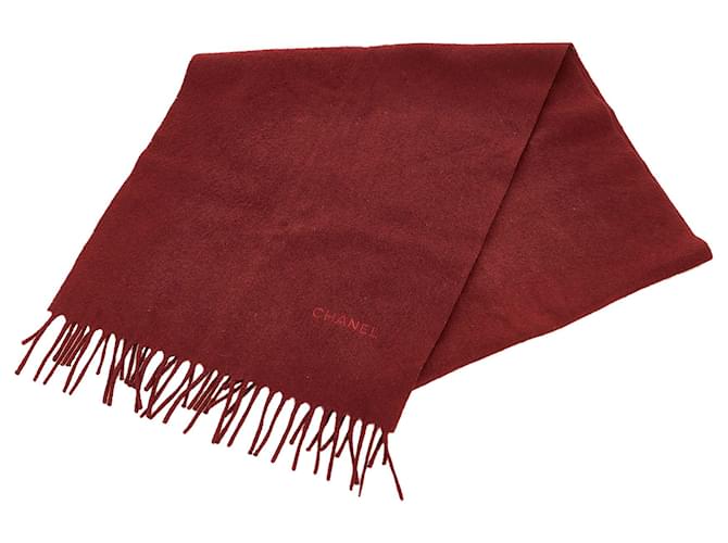Gucci Pre-owned Women's Wool Scarf - Red - One Size