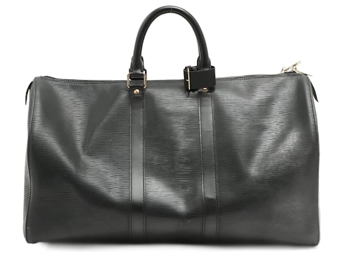 Louis Vuitton Keepall 45 Black Cloth ref.919424 - Joli Closet