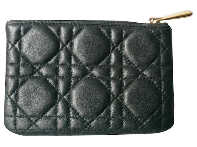 Pouch Black Dior Oblique Galaxy Leather | DIOR