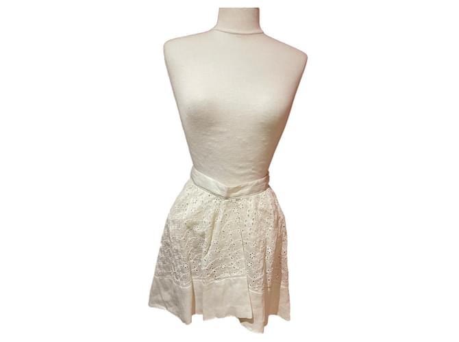 Isabel Marant Skirts Cream Cotton  ref.920062