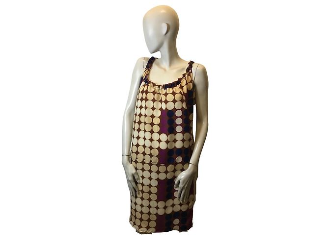 Marni For H&M Abito Marni in seta multicolore per H&M