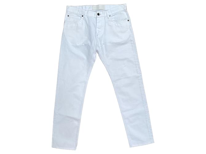 Dolce & Gabbana Jeans Dolce&Gabbana. Coton Blanc  ref.920069