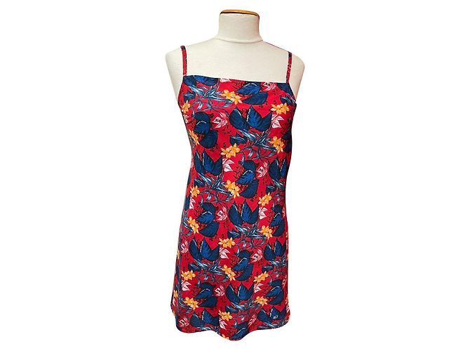 Vestido de espalda abierta Tommy Hilfiger Tommy Jeans Multicolor