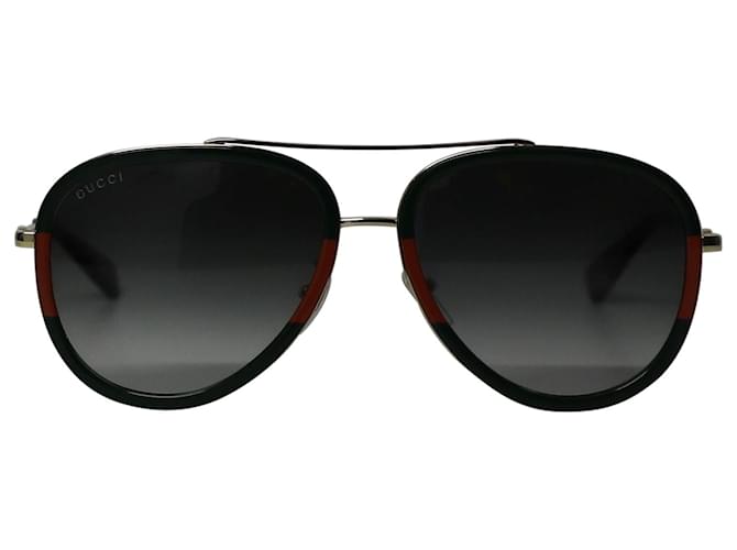 Buy Gucci GG0062S 003 Gold / Green GG0062S Aviator Sunglasses Lens Category  3 Size at Amazon.in