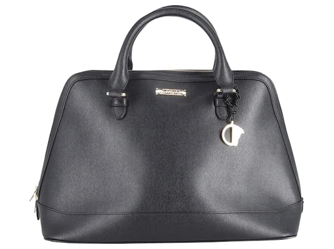 Versace Collection Tote Bag in Black Leather  ref.920339