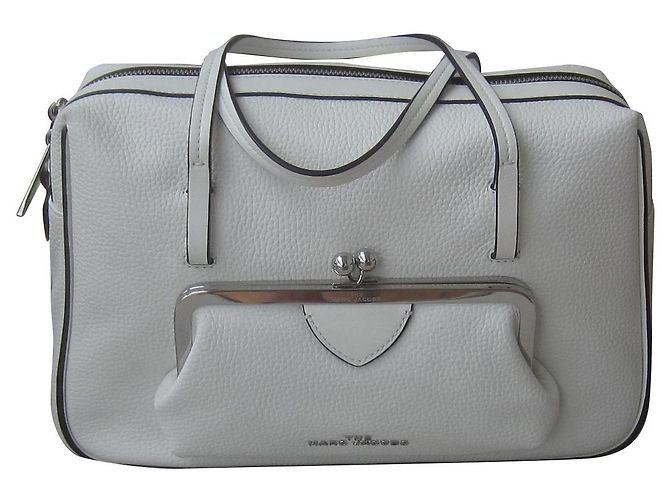 Borsa a tracolla Marc Jacobs in pelle bianca Bianco