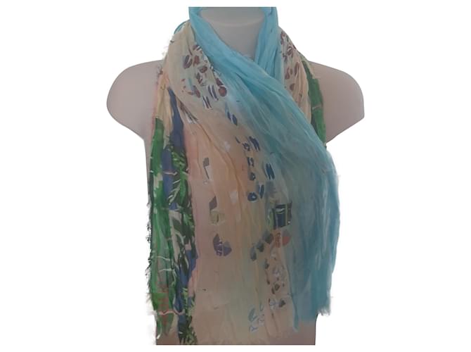 Louis Vuitton Cotton scarf Multiple colors  ref.920424