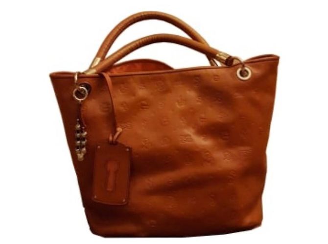 Lancel DALIFUN Daligramme Ledertasche Bourbon