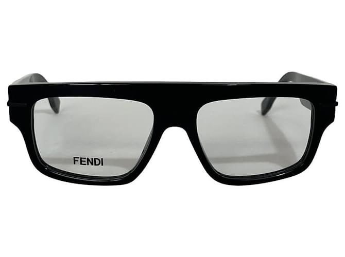 Fendi Unisex-Brille FE50062EU Schwarz Acetat  ref.920534