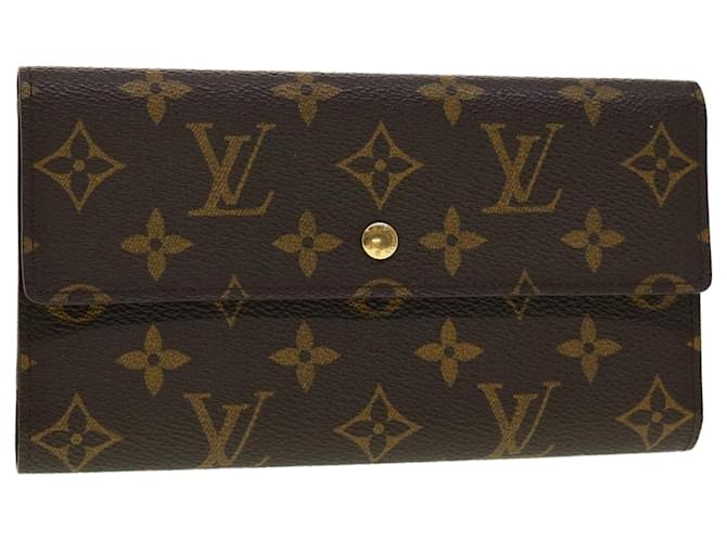 Louis Vuitton Pallas Monogram Fuchsia Bifold long Wallet