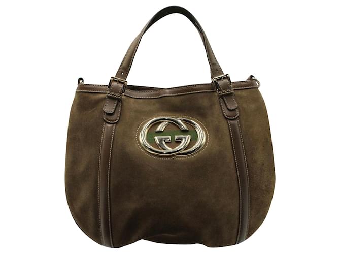 Gucci Large Britt GG Canvas Tote Bag Women