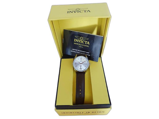 Autre Marque Reloj Unisex de Acero Plateado Hardware de plata