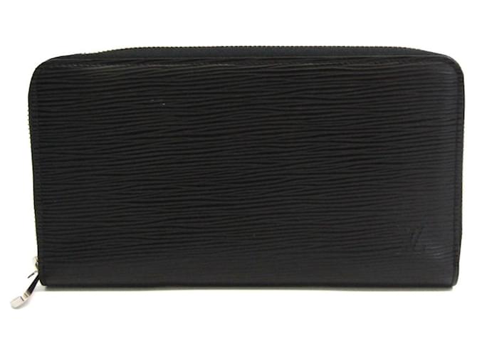 Louis Vuitton Zippy Organizer Black Leather  ref.921574