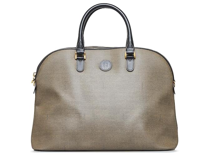 FENDI Top Handle Pequin Bag