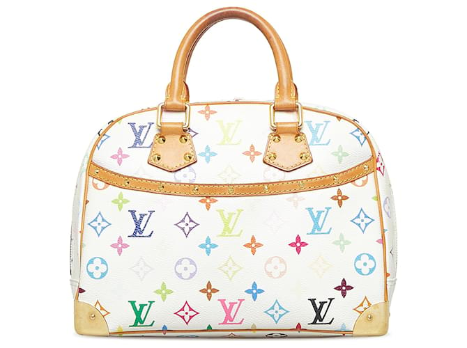 Louis Vuitton White Monogram Multicolore Trouville Louis Vuitton