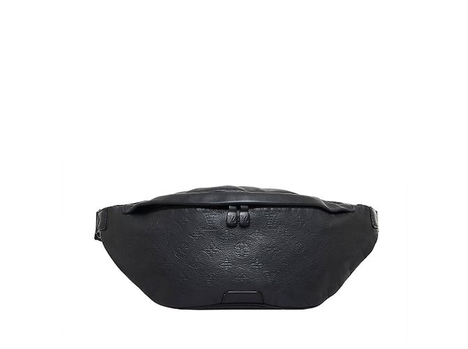Bumbag Louis Vuitton Black Monogram Shadow Discovery Gürteltasche Schwarz