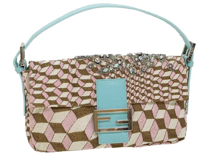 Geometric Pattern Baguette Bag,one-size