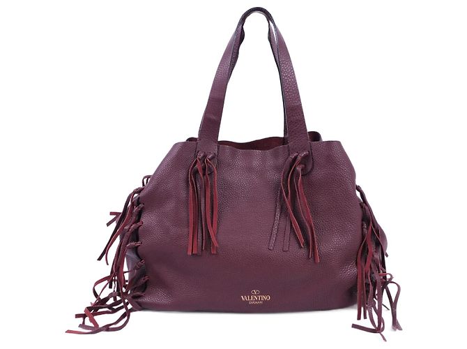 VALENTINO GARAVANI Sacs à main Cuir Bordeaux 