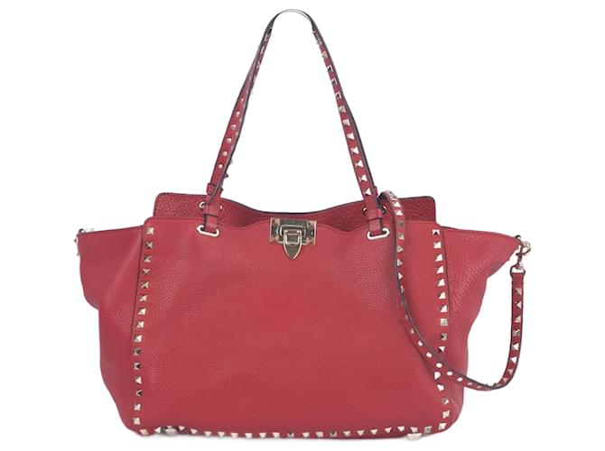 VALENTINO GARAVANI Handbags T. Leather Red ref.922344 - Joli Closet