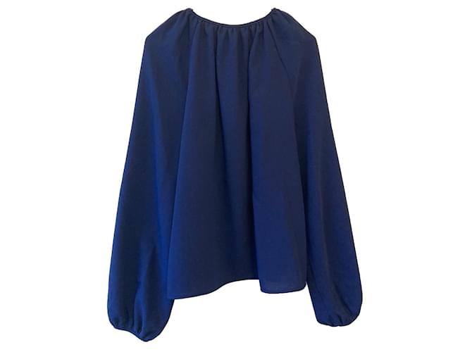 See by Chloé blue blouse Navy blue Viscose  ref.922355