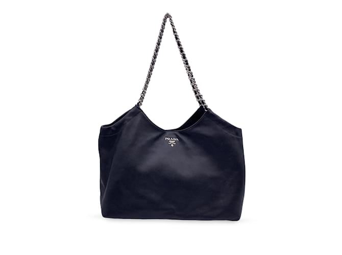 Prada Calf Leather Tote Bag