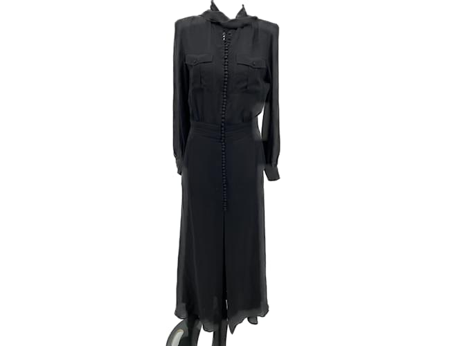 Autre Marque JACOB LEE  Dresses T.fr 38 cotton Black  ref.922413