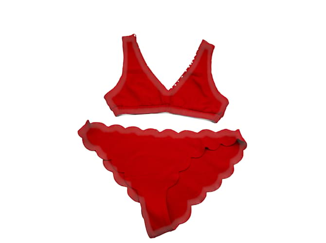 Autre Marque MARYSIA  Swimwear T.International S Polyester Red  ref.922463