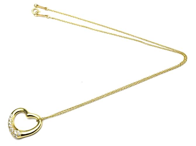 Tiffany & Co corazón abierto Dorado Oro amarillo  ref.922803