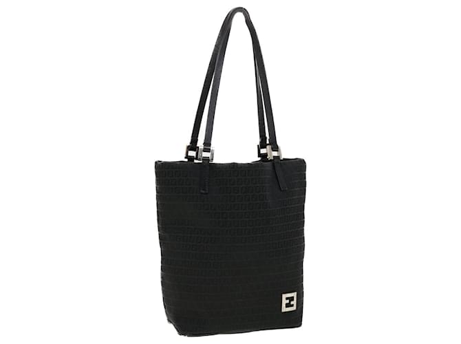 Bolso tote de lona FENDI Zucchino negro 2415-8BH051-029 Autorización5147  ref.923377