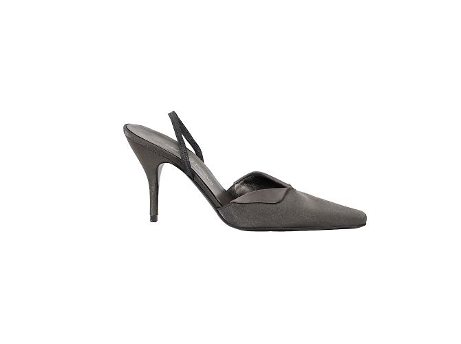 Sergio Rossi Mule Heels Slingback Grigio