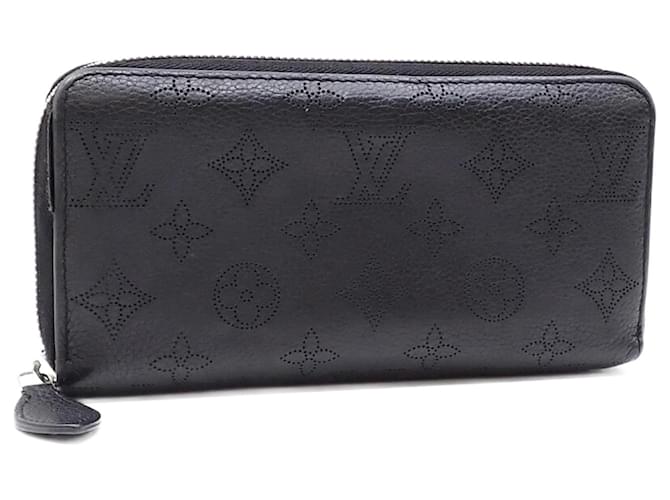 Louis Vuitton Victorine Wallet Black Mahina