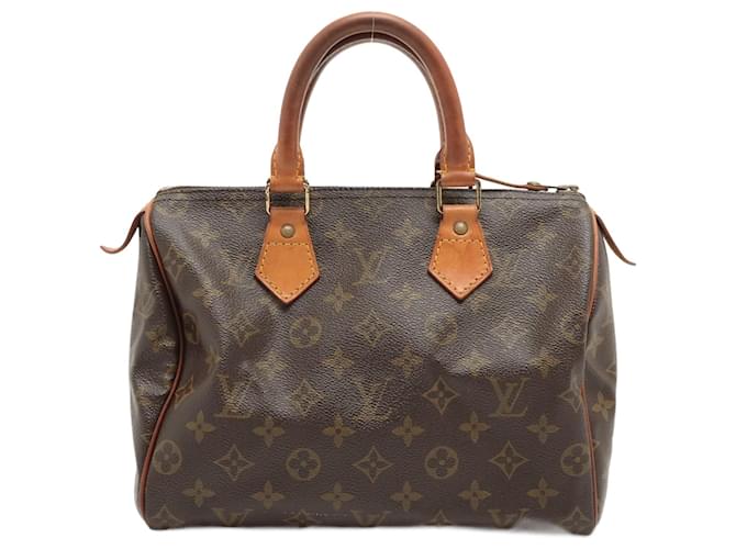 Louis Vuitton Speedy 25 Brown Cloth ref.923763 - Joli Closet
