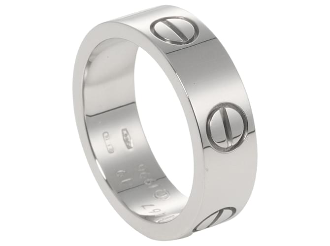 Cartier Love Silvery White gold  ref.924037
