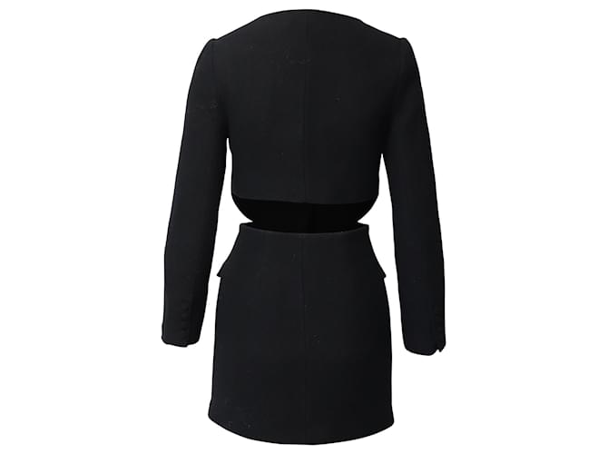 Self portrait Self-Portrait Women Tuxedo Mini Dress in Black Wool  ref.924194 - Joli Closet