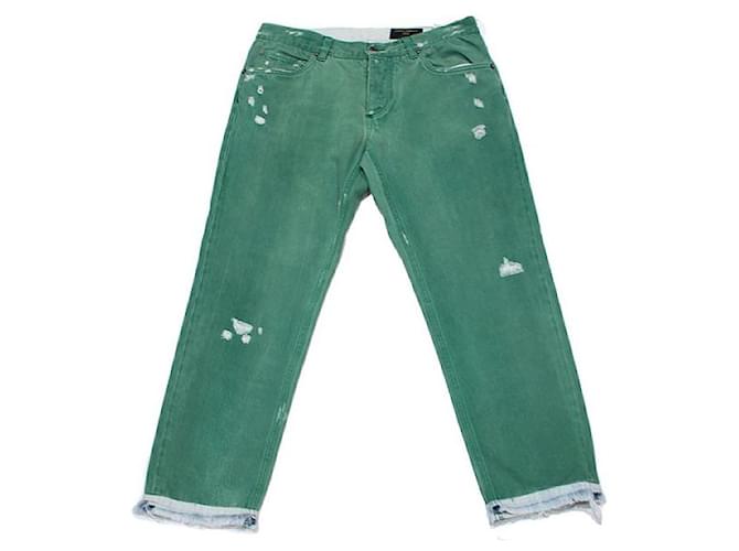 Dolce & Gabbana Jeans Verde John  ref.924366